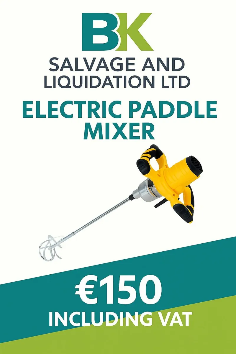 Electric Mortar Mixer - Image 1