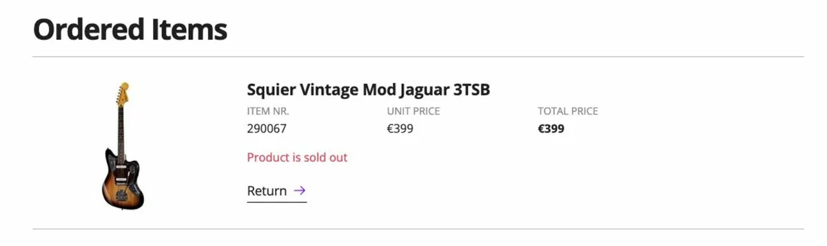 Squier Vintage Mod Jaguar 3TSB - Image 4