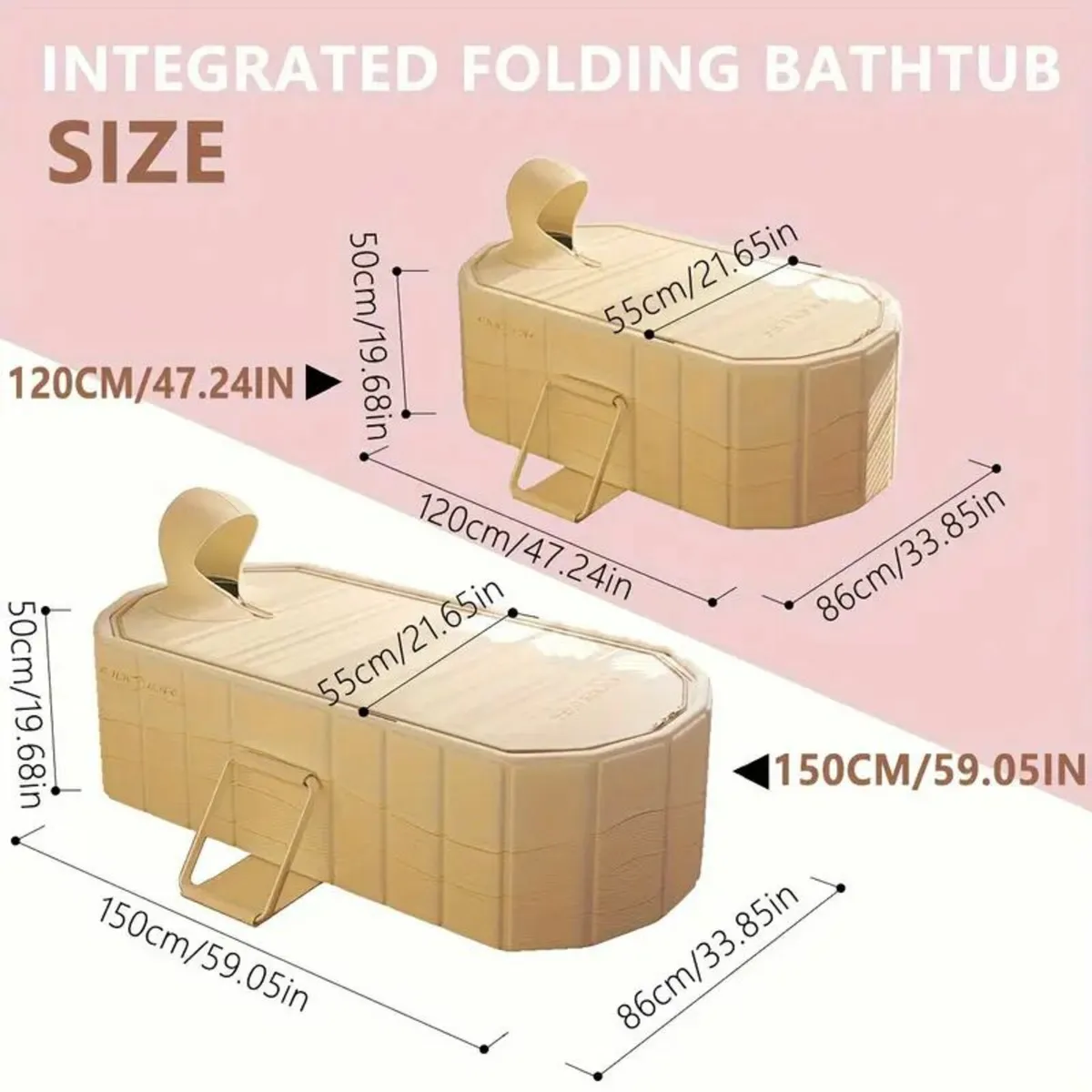 Portable Folding Bathtub - Image 3