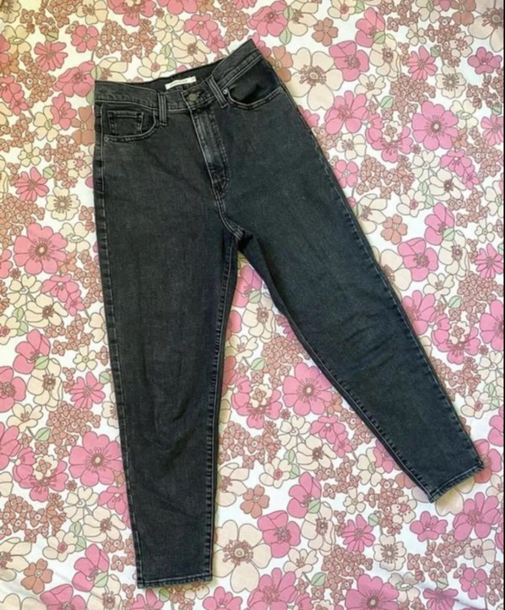Levi’s Mom Jeans Size 27 Washed Black - Image 1