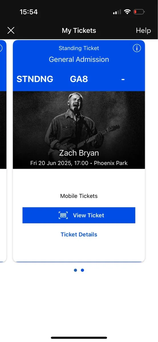 Zach Bryan tickets-Dublin June 20th - Image 1