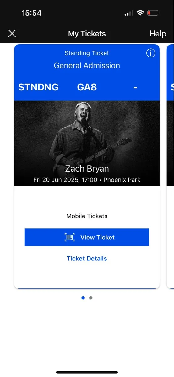 Zach Bryan tickets-Dublin June 20th - Image 2