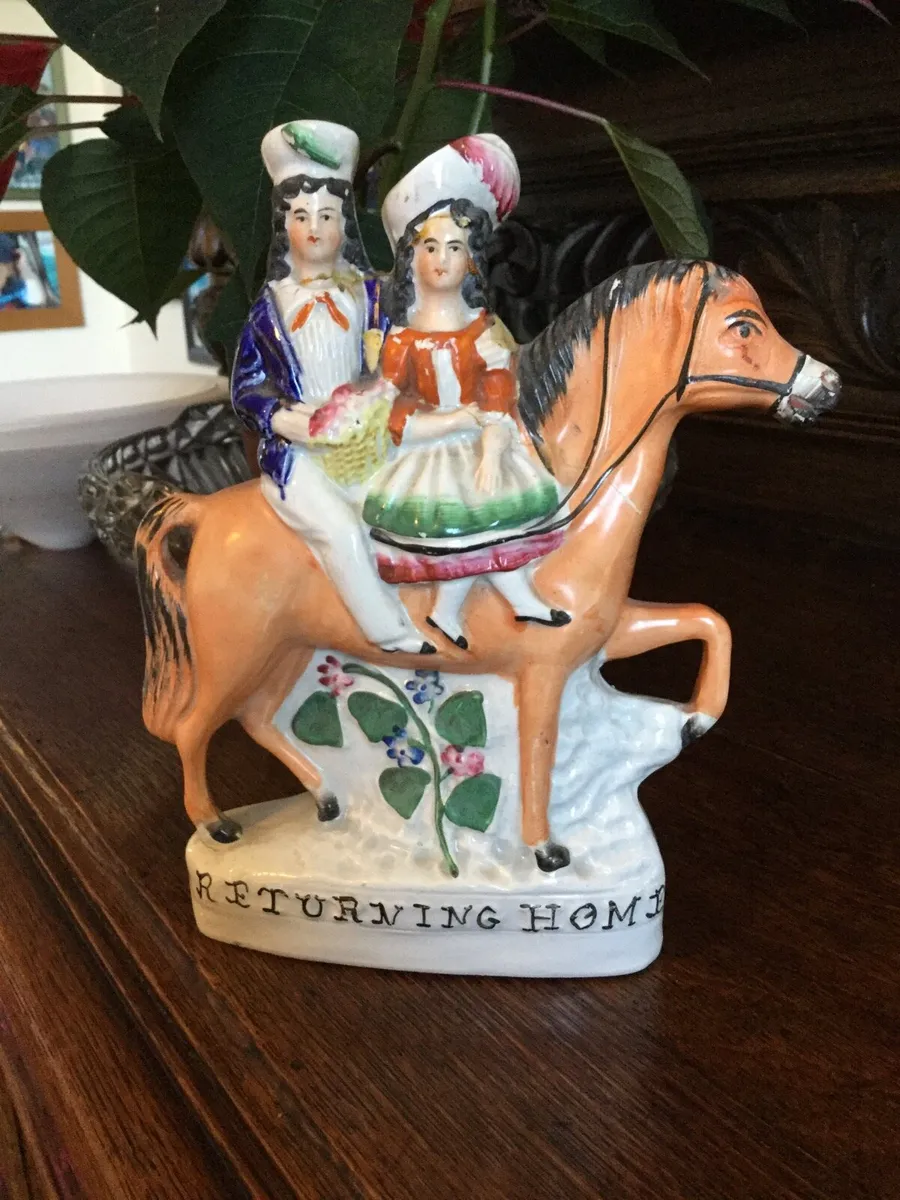 Antique Staffordshire Figure - Image 3
