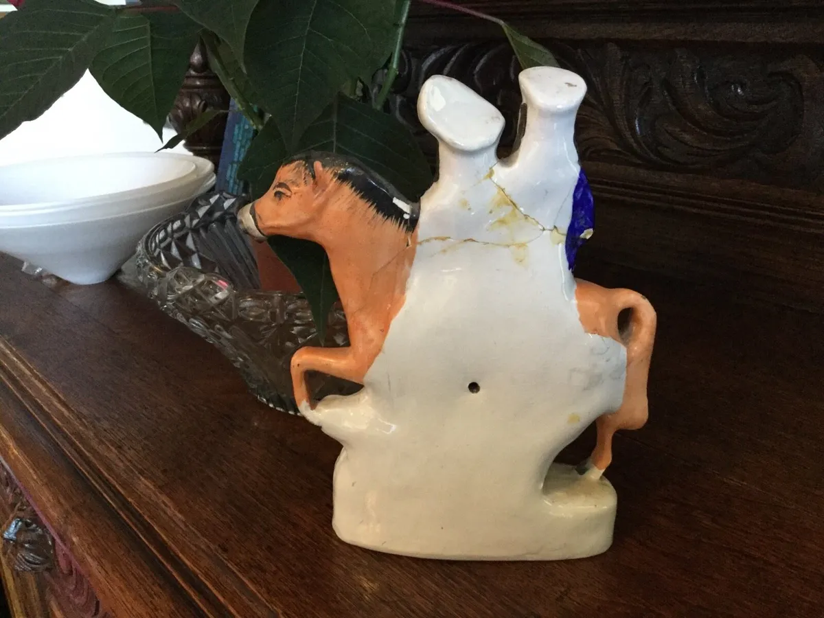Antique Staffordshire Figure - Image 4