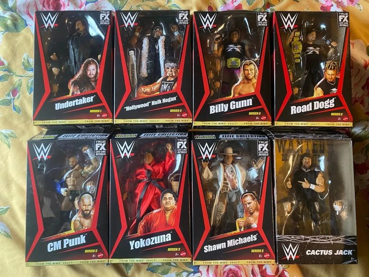 WWE wwe wwf wcw aew elite ultimate edition - Image 1