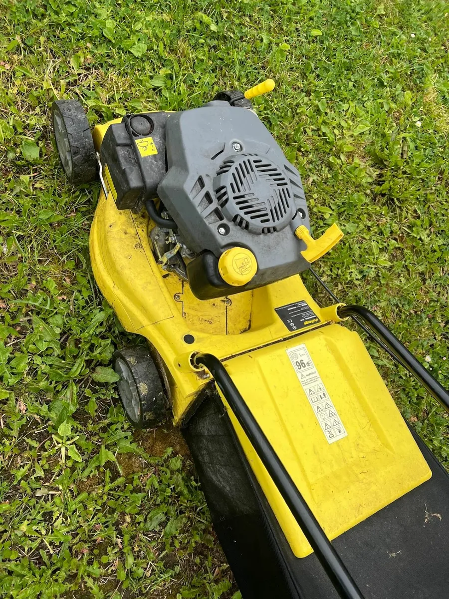 Challenge Hand Push Petrol Lawnmower 129cc - Image 1
