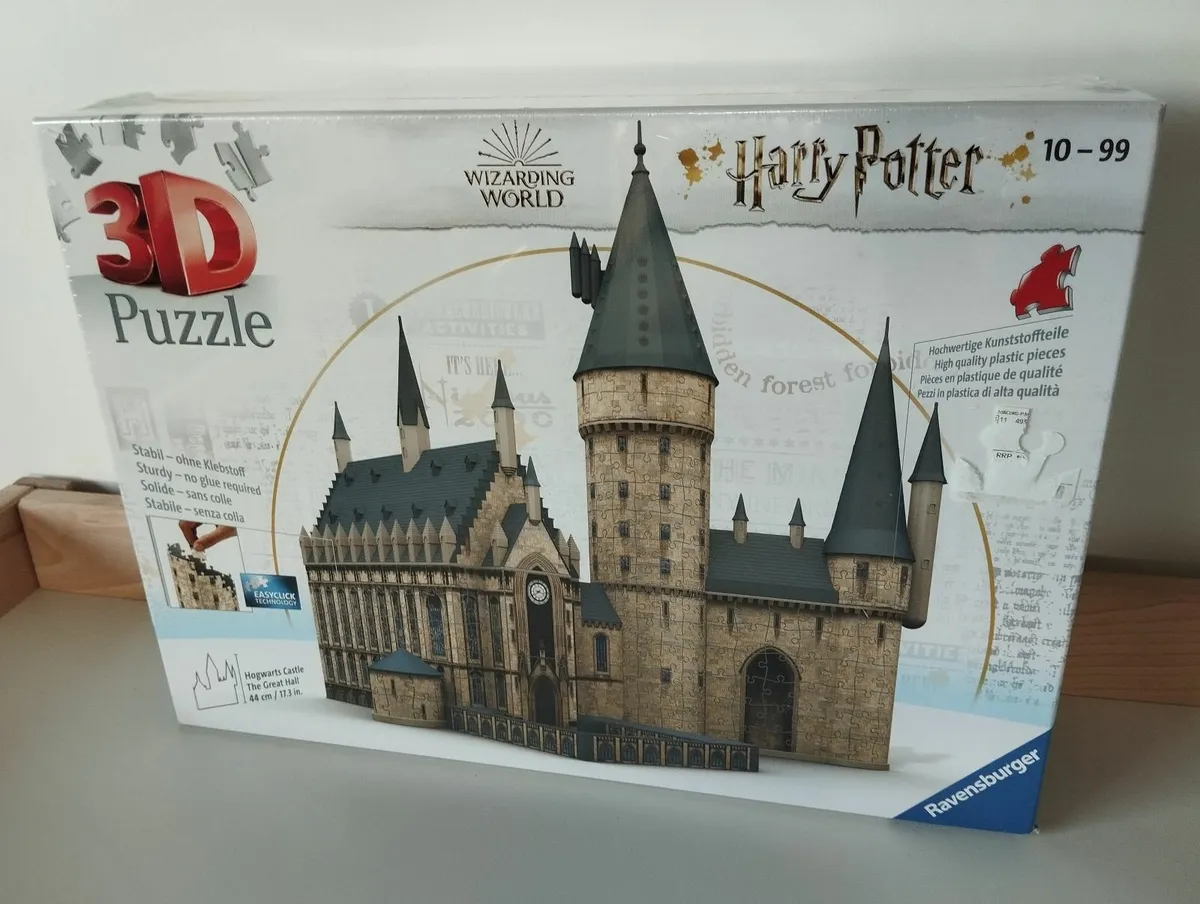 Harry Potter 3d Puzzle Great Hall 610 pieces - Image 1