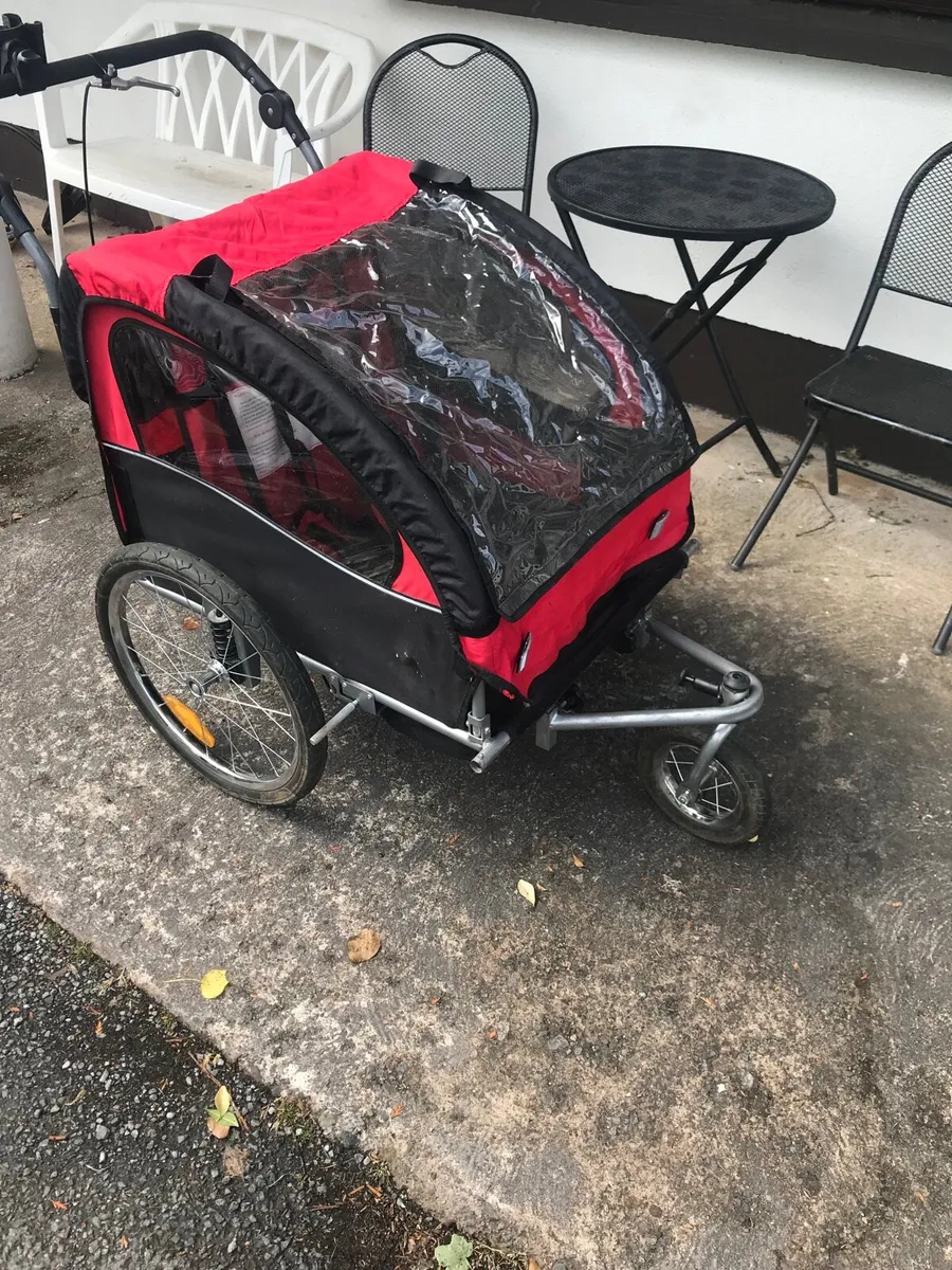 Bike trailer stroller - Image 1