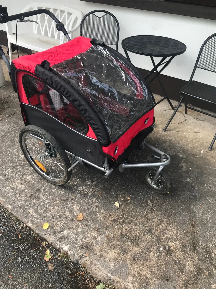 Bike trailer stroller - Image 2