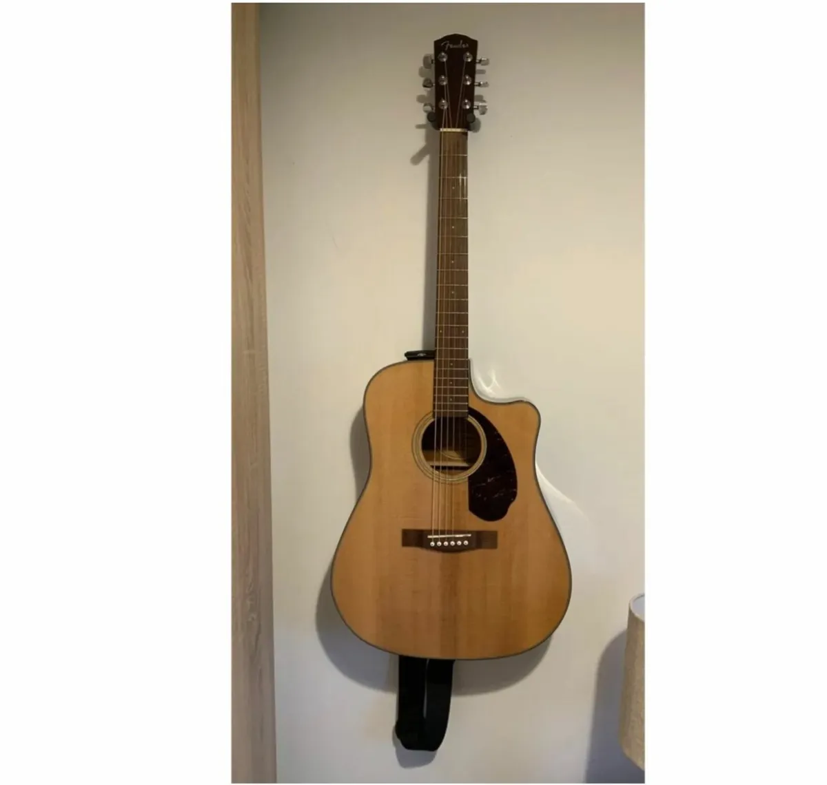 Fender CD-140SCE Nat Acoustic Dreadnought Guitar - Image 1