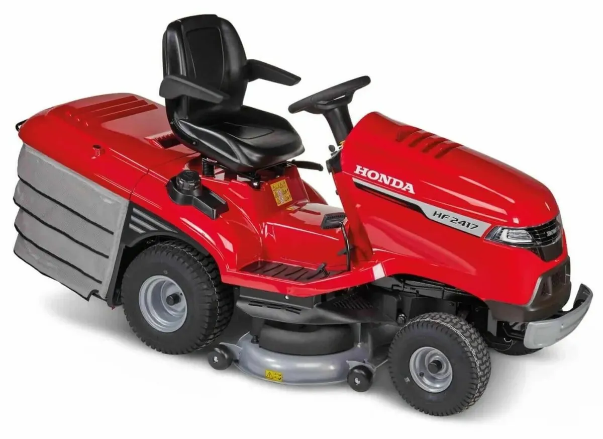 The Honda HF2417 Ride on Tractor mower - Image 1