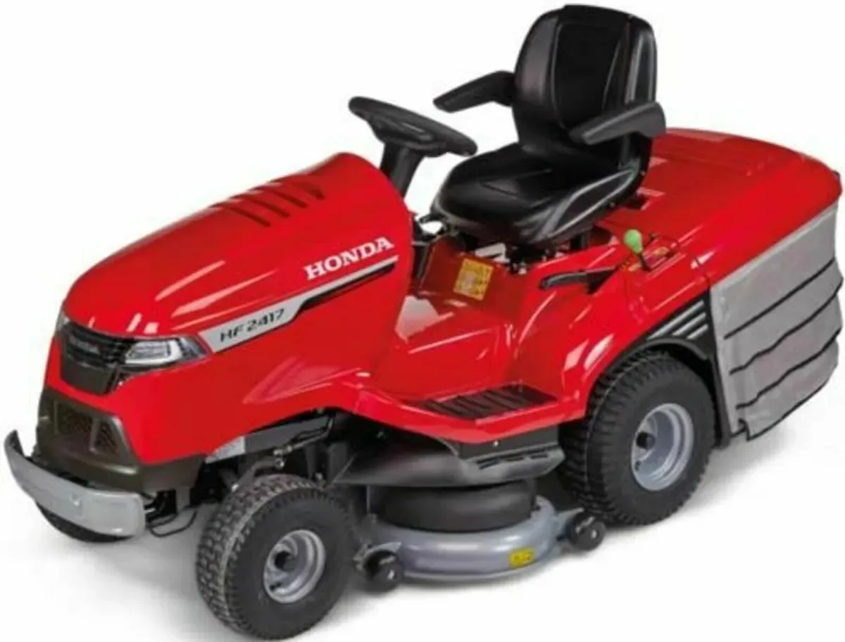 The Honda HF2417 Ride on Tractor mower - Image 2