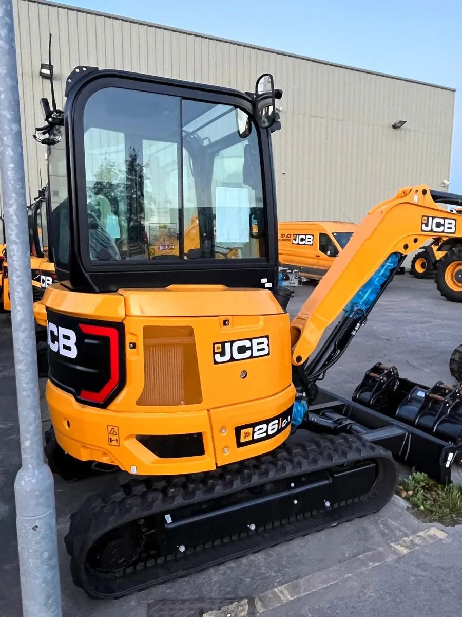 New JCB 26C Mini Excavator - New Model - Image 3