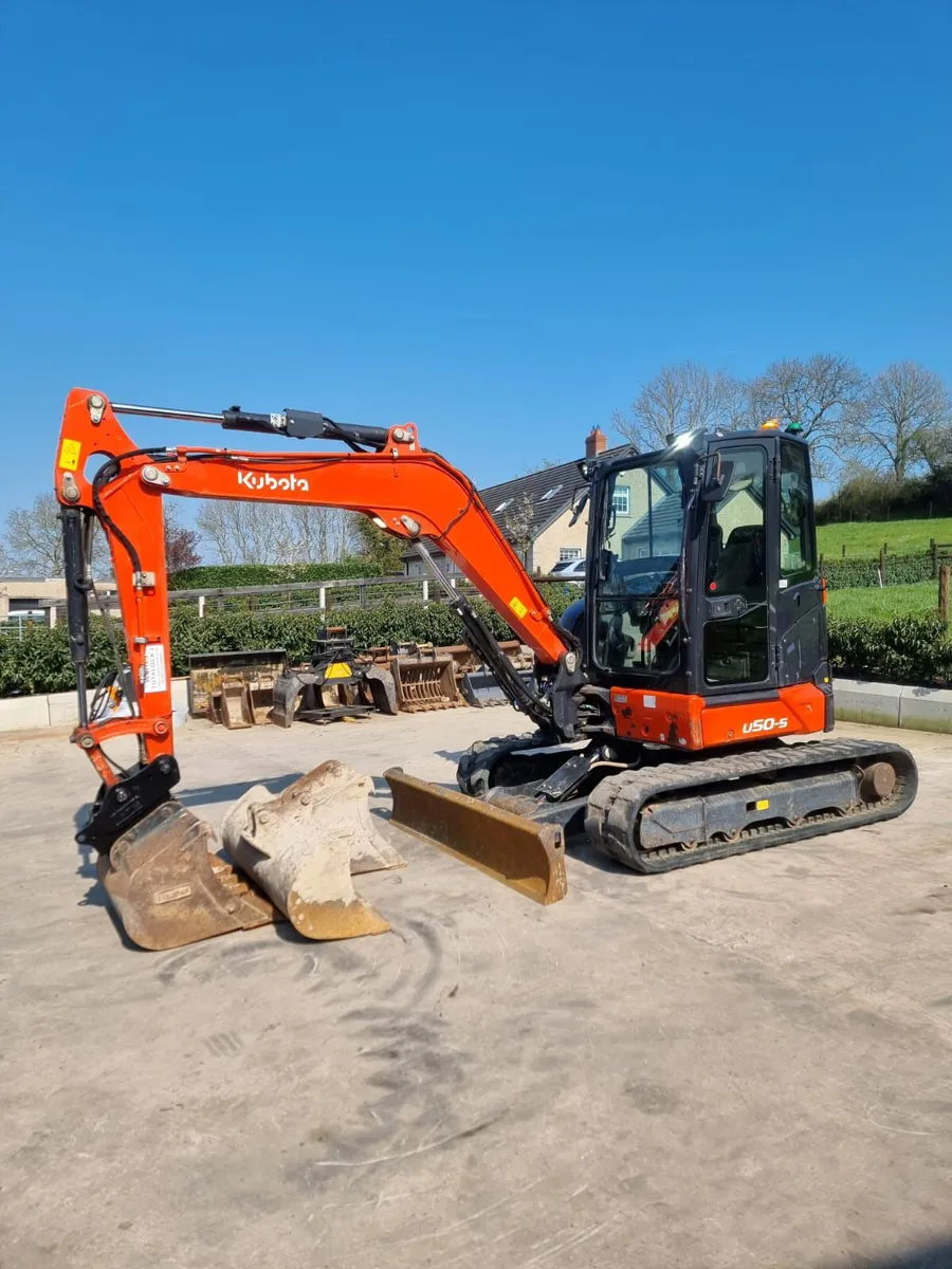 2022 KUBOTA U50-5 **LOW HOURS** - Image 1
