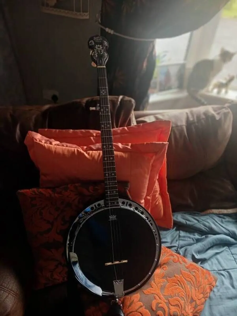 Barnes and Mullins 5 string Banjo - Image 1