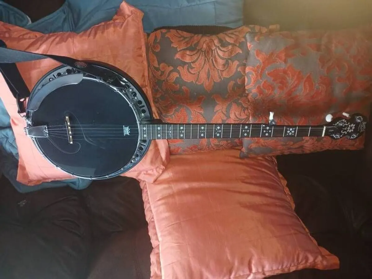 Barnes and Mullins 5 string Banjo - Image 3