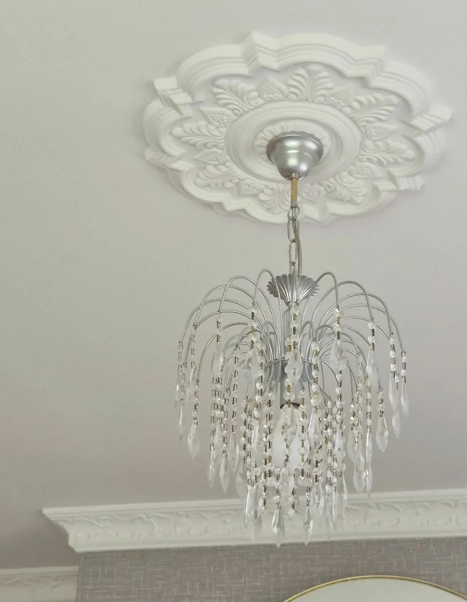 Chandelier  3 piece prism chandelier - Image 1