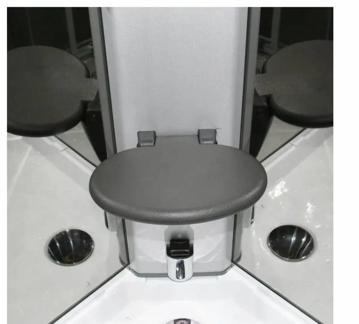 Premium Steam Shower Pod - 800mm Quadrant - Image 4