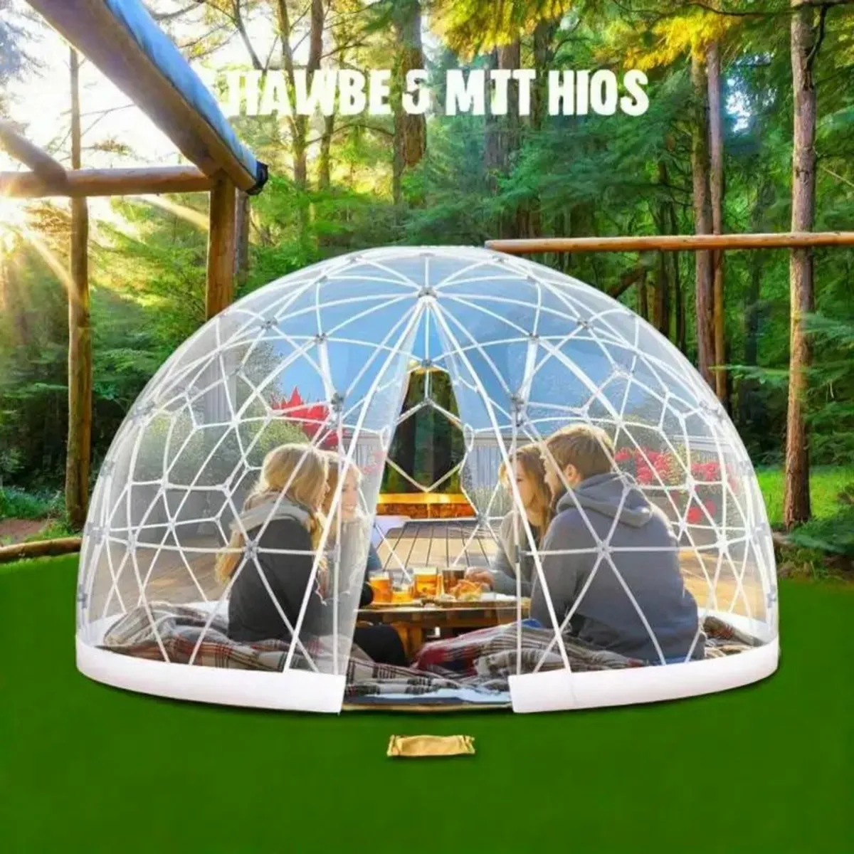 Outdoor Transparent Dome Bubble Tent - Image 4