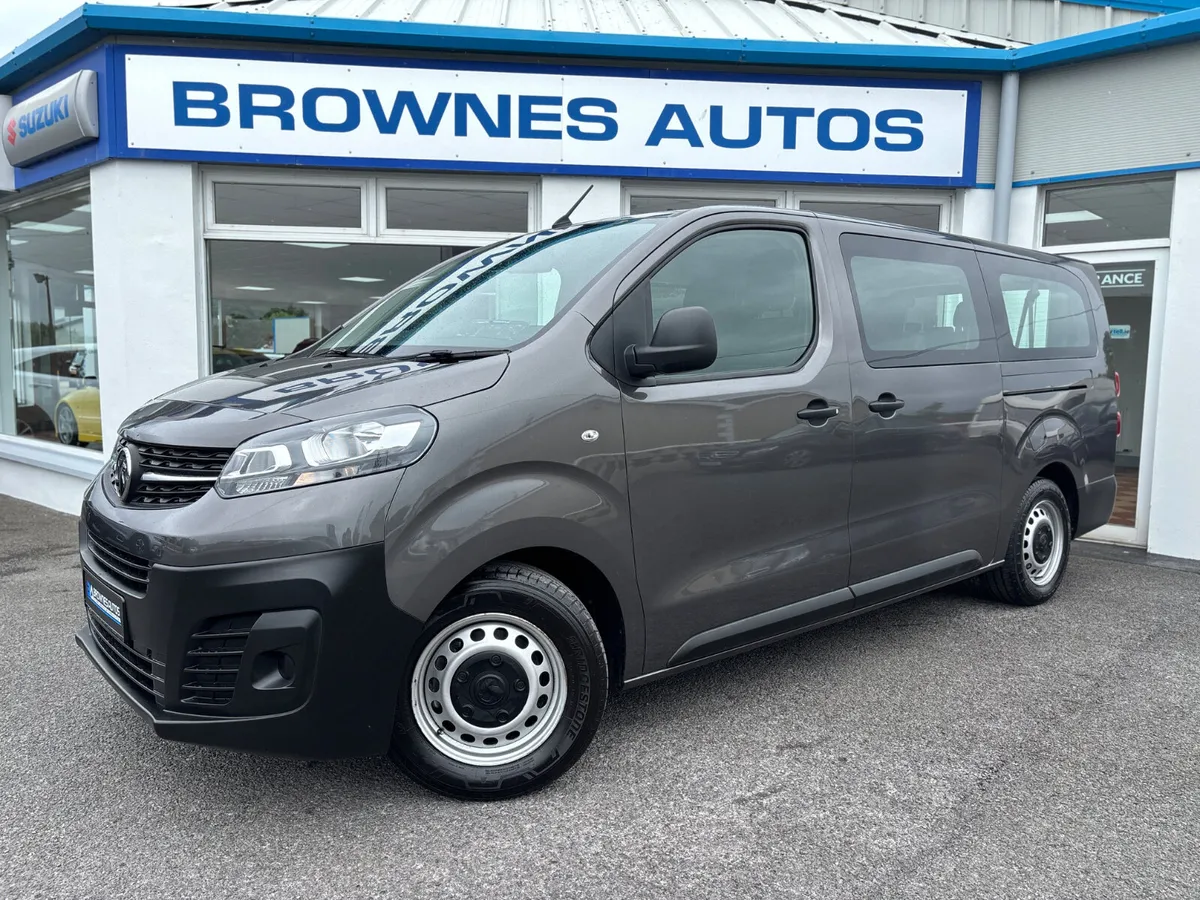 2022 Vauxhall Vivaro 9 Seater family car - Image 1