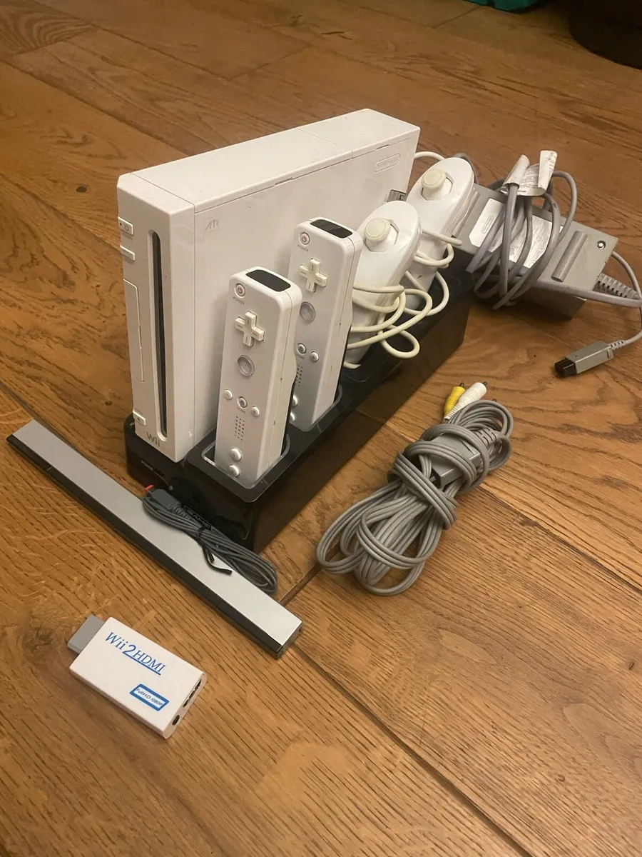 Modded Wii 250GB HDMI with Games - Image 1
