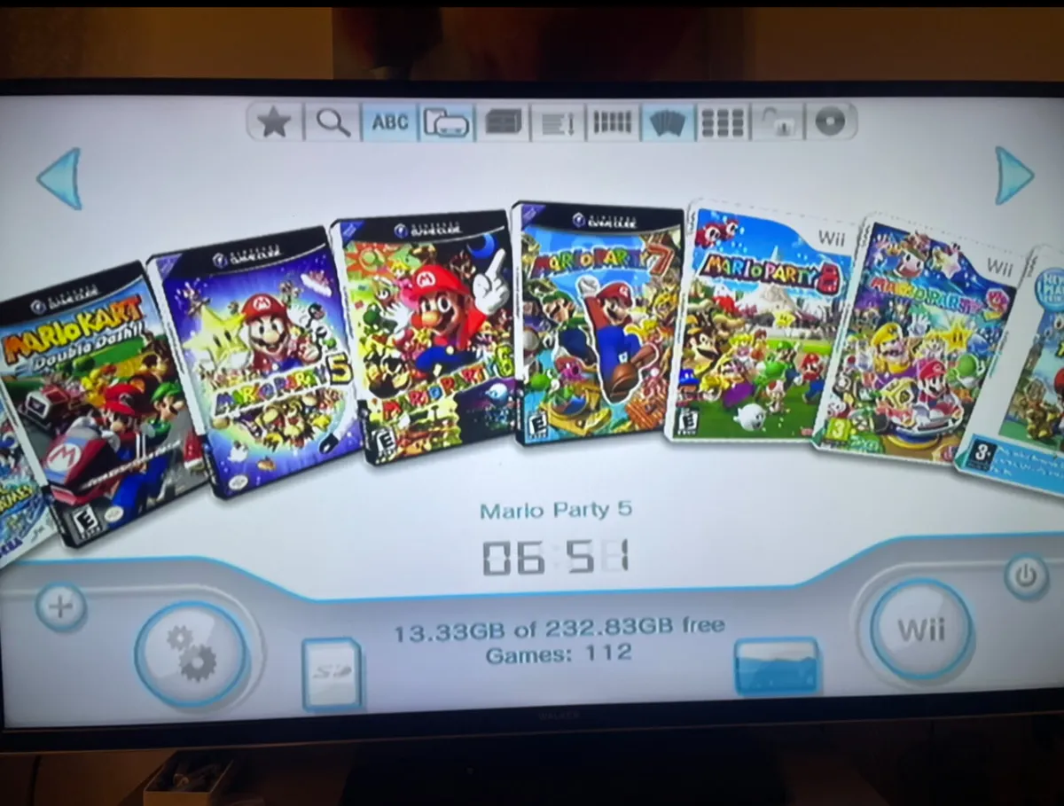 Modded Wii 250GB HDMI with Games - Image 2
