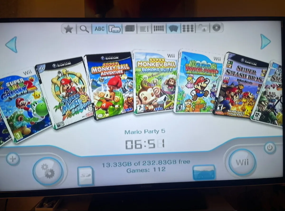 Modded Wii 250GB HDMI with Games - Image 3
