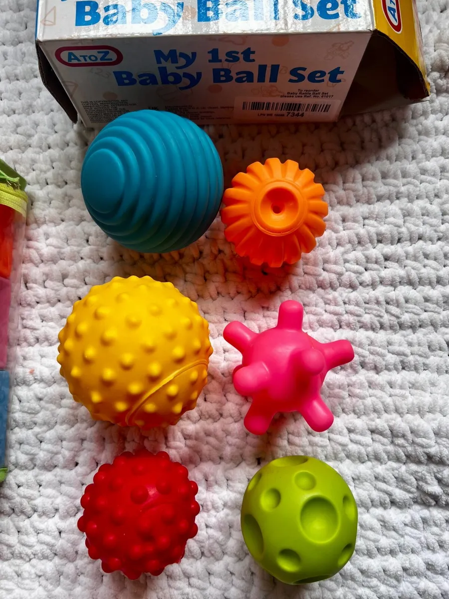 First Baby Sensory Ball and Brick Set - Image 1