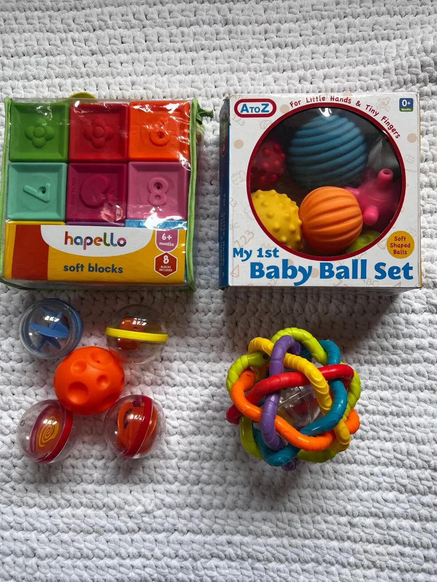 First Baby Sensory Ball and Brick Set - Image 3