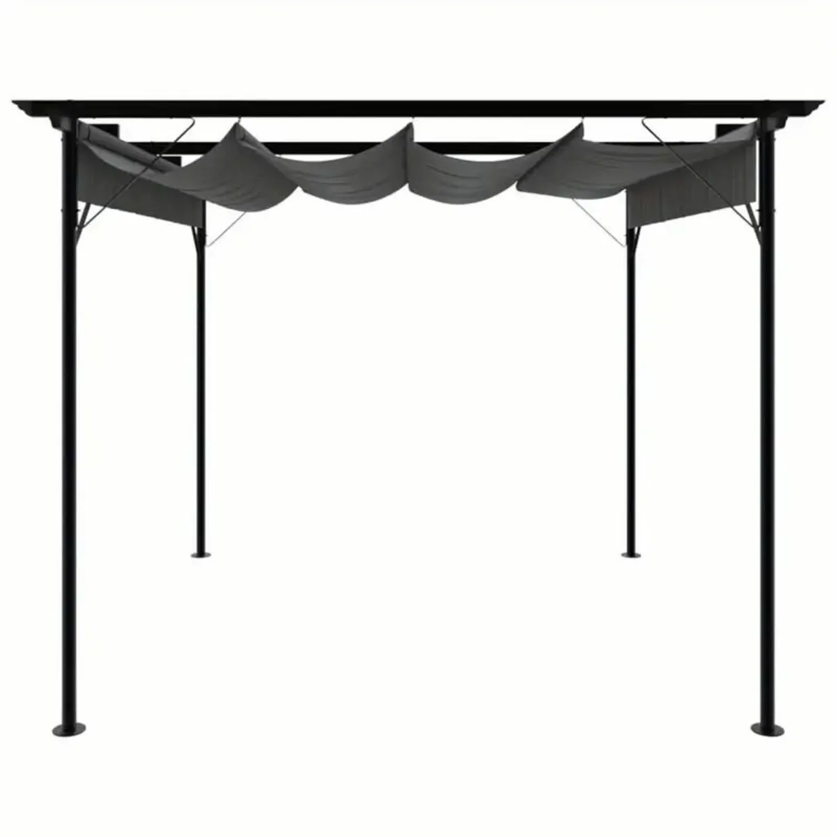 Outdoor Gazebo with Retractable Roof - Image 2