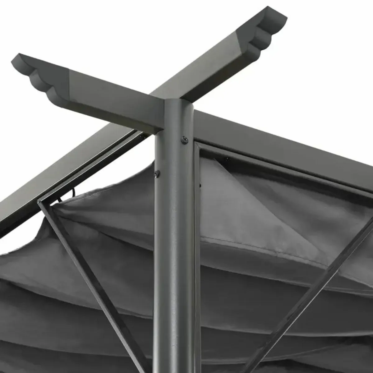 Outdoor Gazebo with Retractable Roof - Image 3