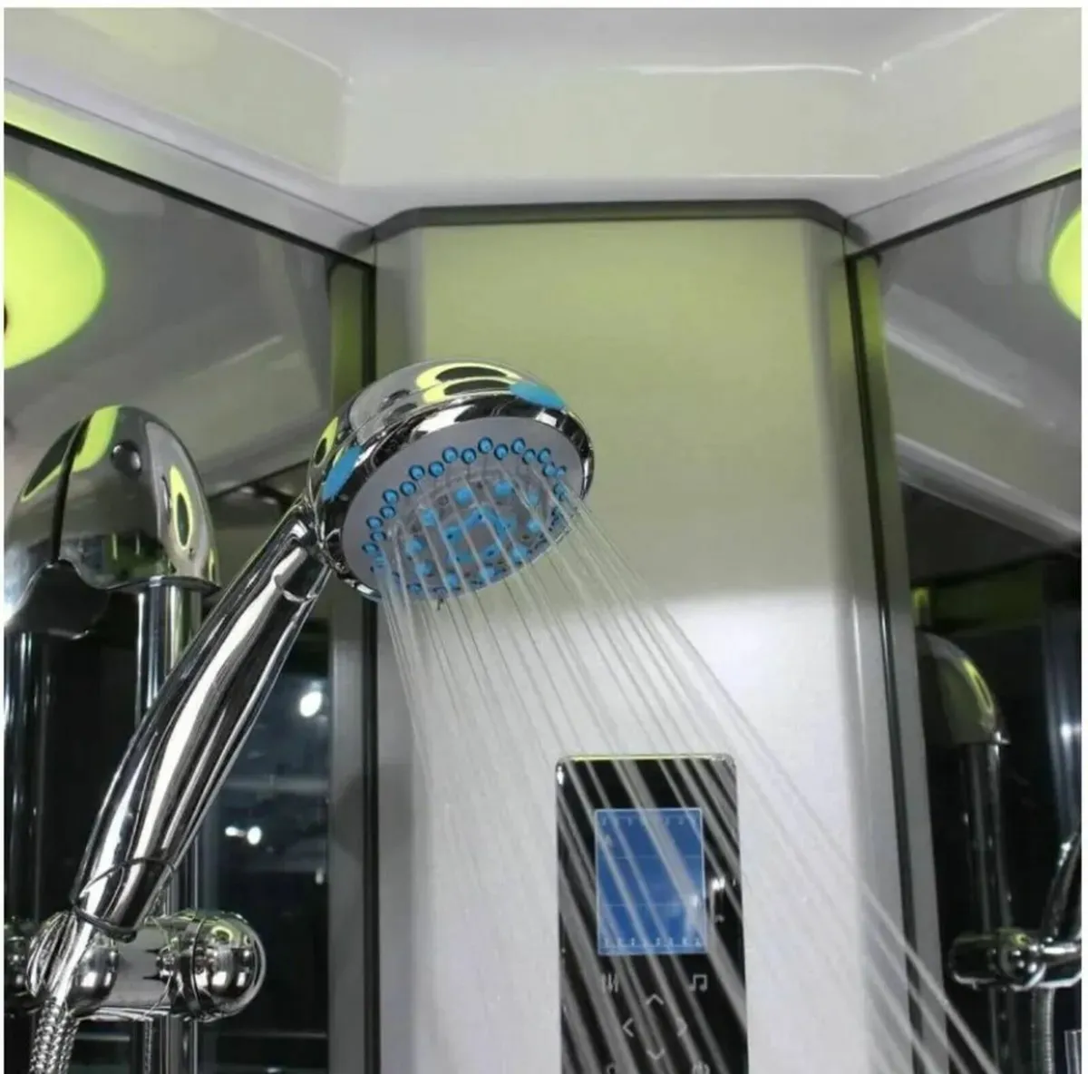 Premium Steam Shower Pod - 900mm Quadrant - Image 3