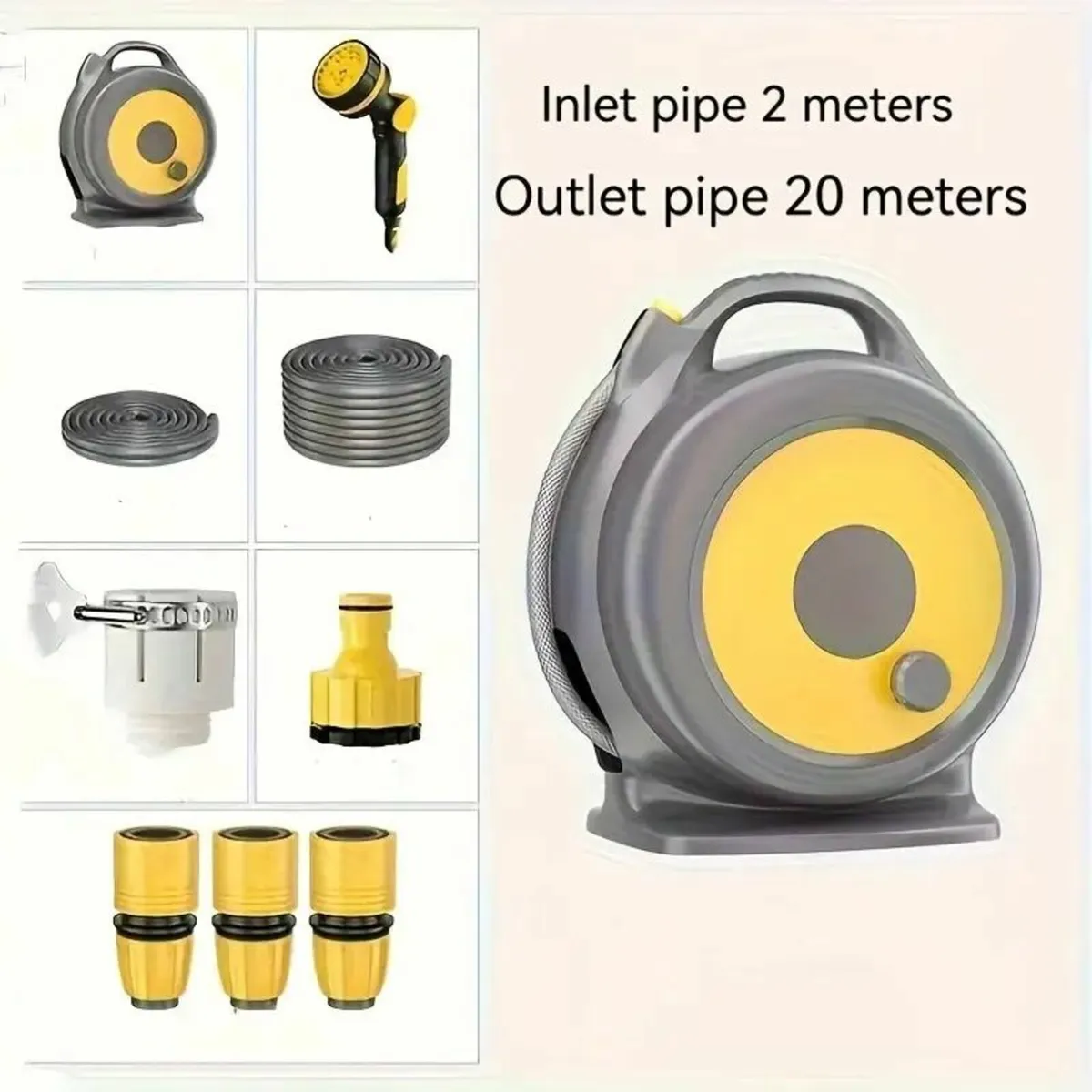 One-piece box garden watering reel - Image 3