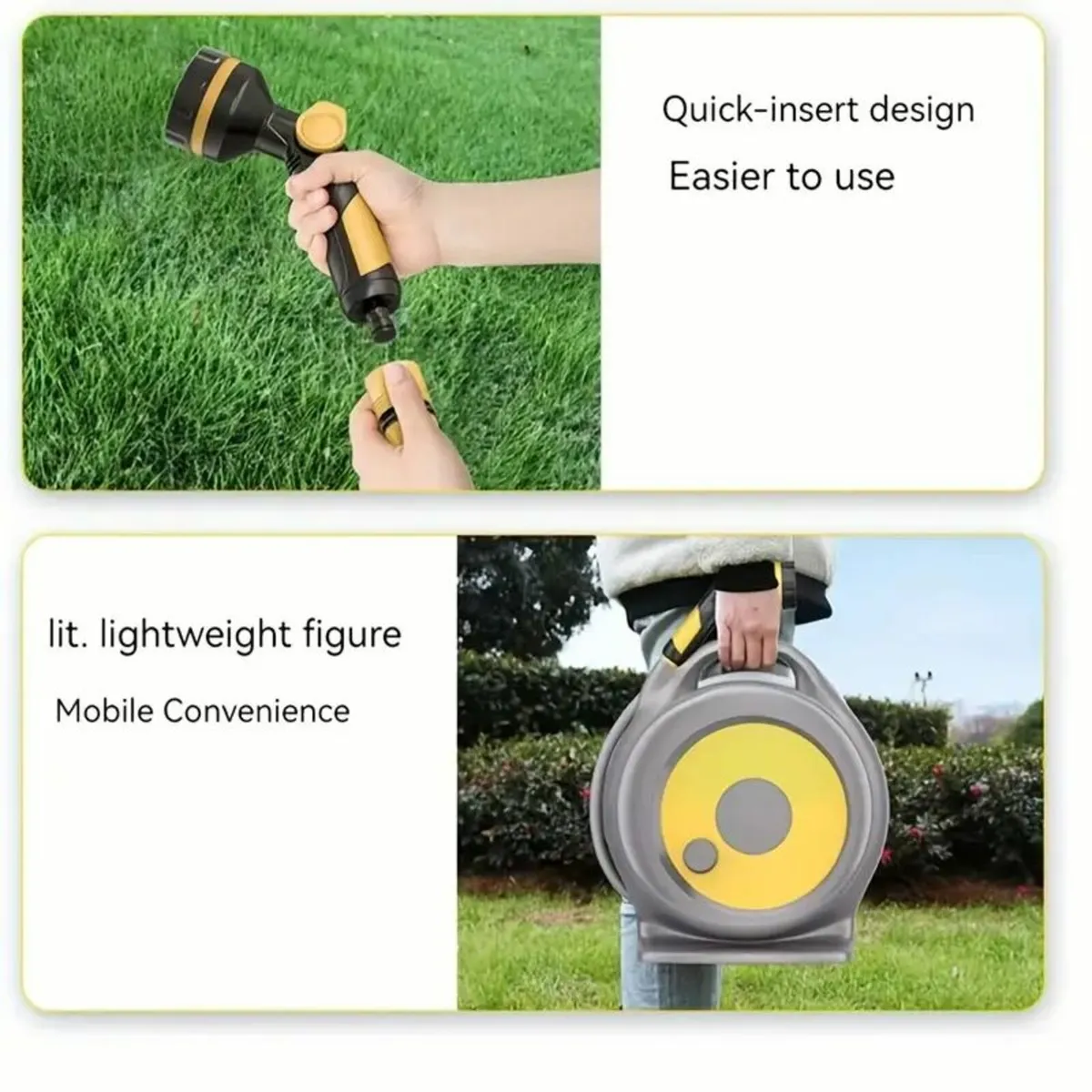 One-piece box garden watering reel - Image 4