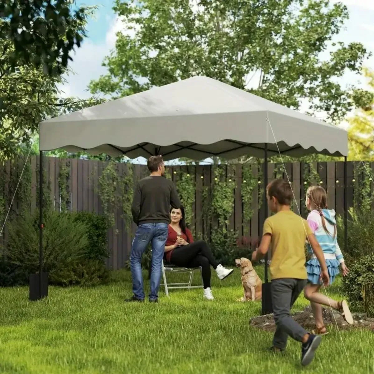 Outsunny Pavilion Approximately 3X3M - Image 4