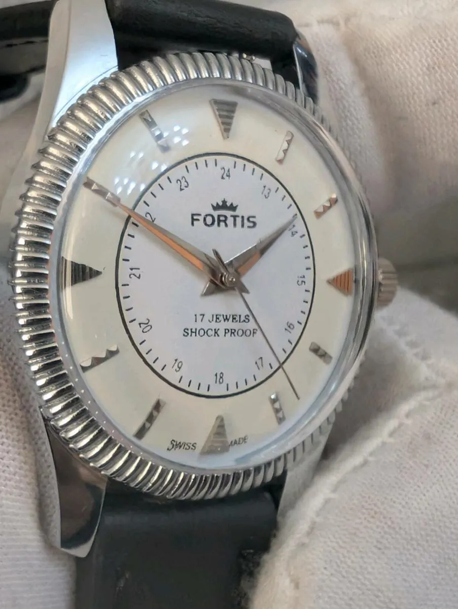 Fortis 17j Swiss vintage men's mechanical watch - Image 2