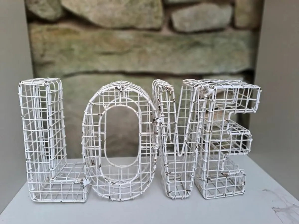 Decorative sign metal - Image 1