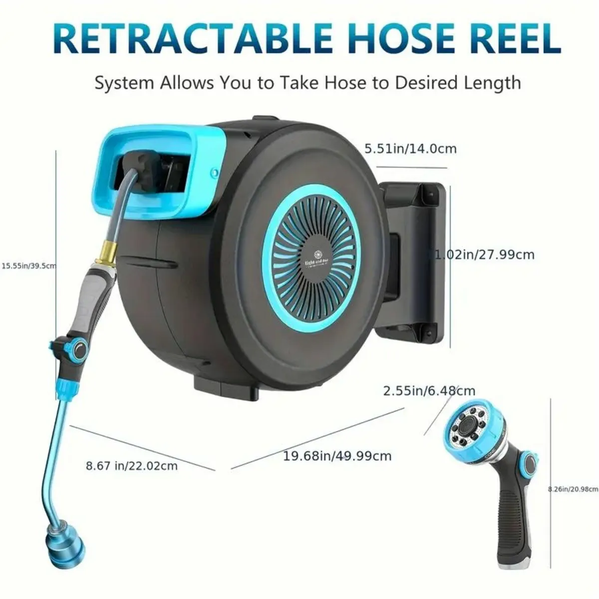 Expandable Garden Hose Reel - Image 3