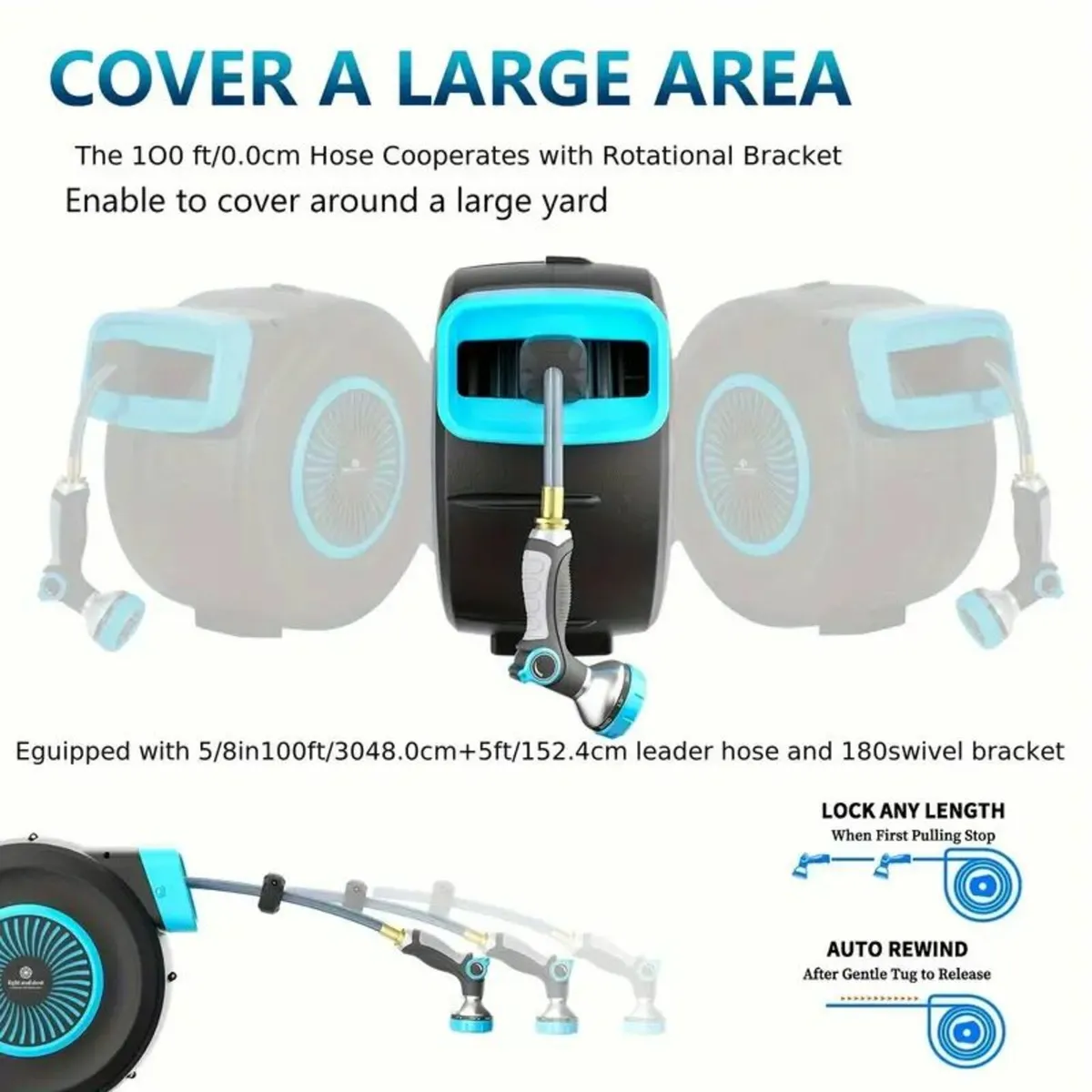 Expandable Garden Hose Reel - Image 4