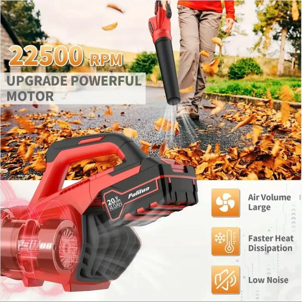 Cordless Leaf Blower - Image 1