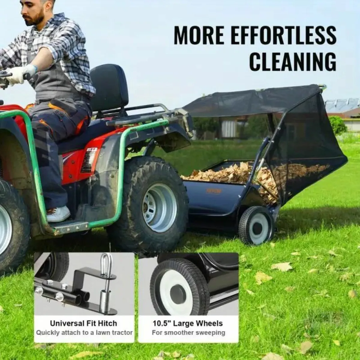 Tow Behind Lawn Sweeper - Image 2