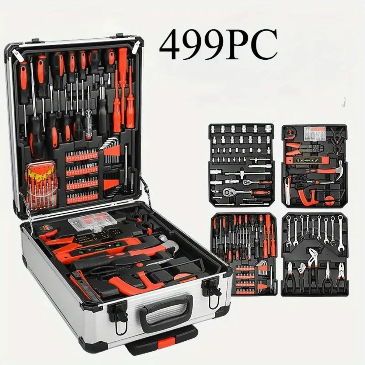 Set of Trolley Combination Tool Set Machine Repair - Image 2
