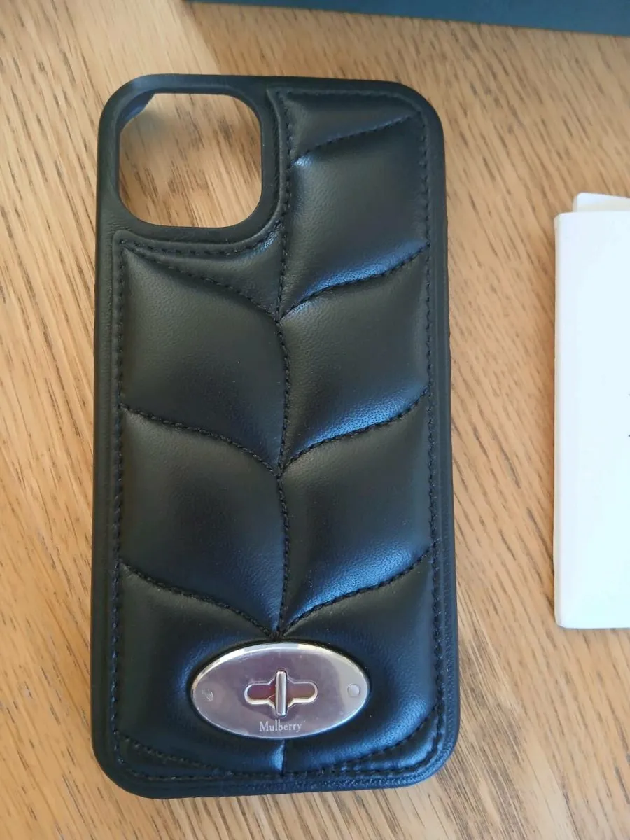 Mulberry leather phone case. NEW - Image 3