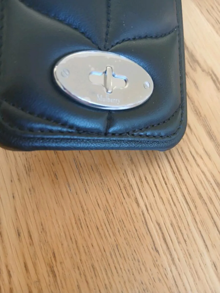 Mulberry leather phone case. NEW - Image 4