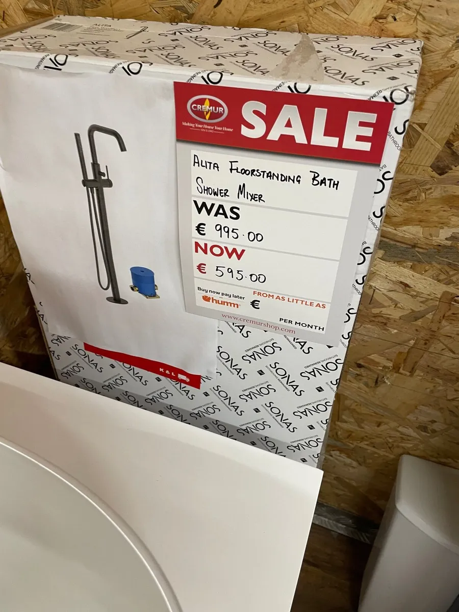 New Ex-Stock Alita Floor Standing Bath Mixer Tap