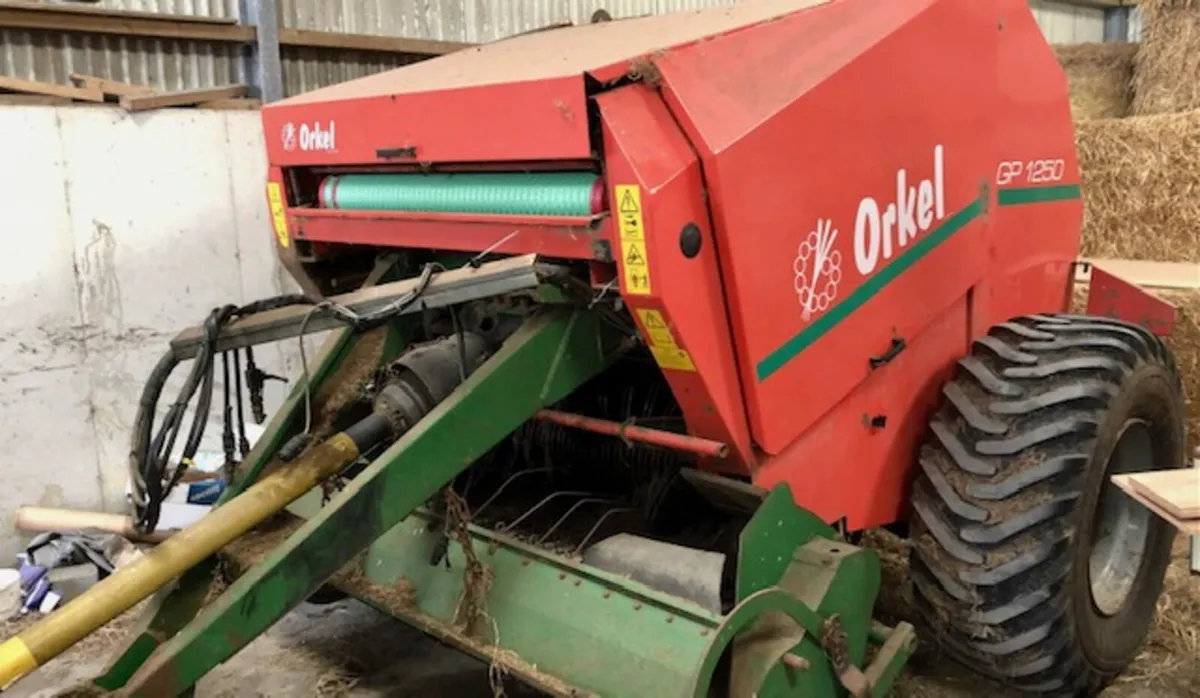 Orkel GP1250 round baler - Image 2