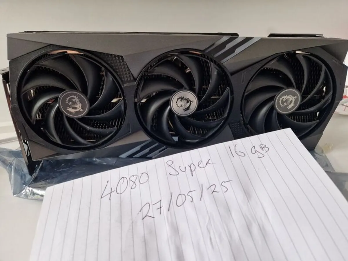 Msi Geforce Rtx 4080 Super 16g Gaming X Trio - 16gb Gddr6x, 2610 Mhz, Gpu , Graphics Card - Image 1