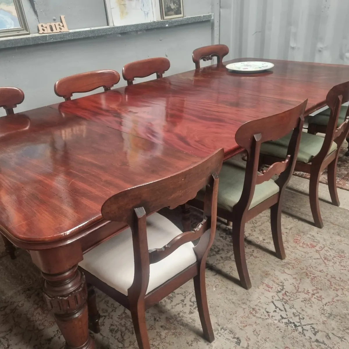victorian dining room table - Image 3