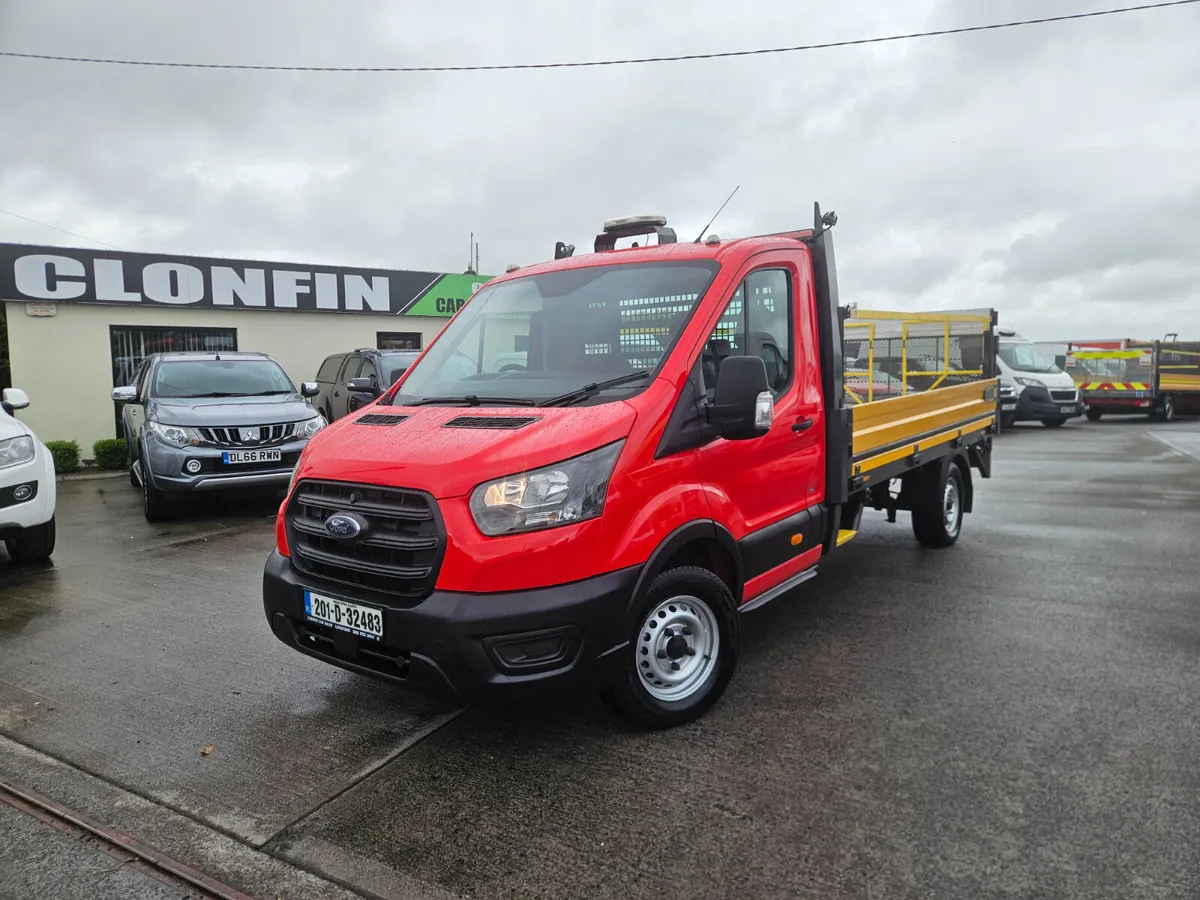 2020 FORD TRANSIT DROPSIDE/FLATBED WITH TAIL LIFT - Image 1