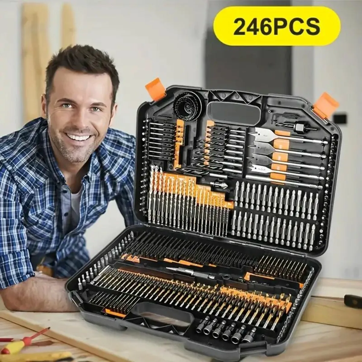 246pcs Drill Bit Set With Storage Box - Image 3